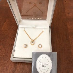 Christian Dior Necklace and Earrings